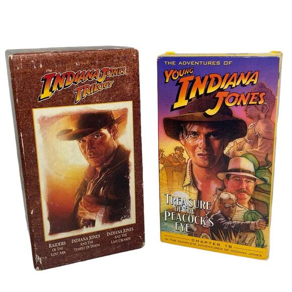 Indiana Jones VHS Bundle Box Set - Picture 9 of 15